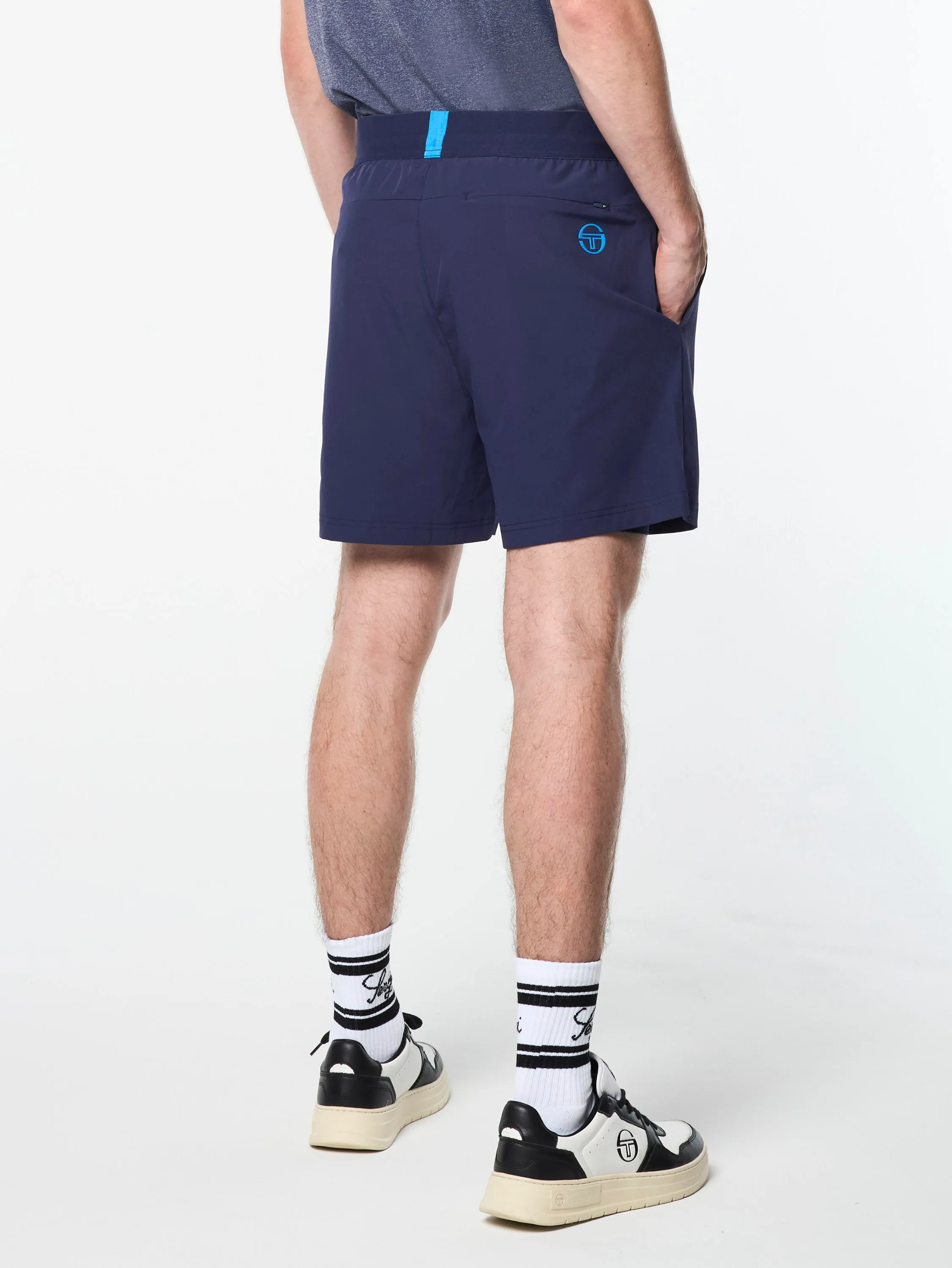 Elio Tennis Short- Eclipse