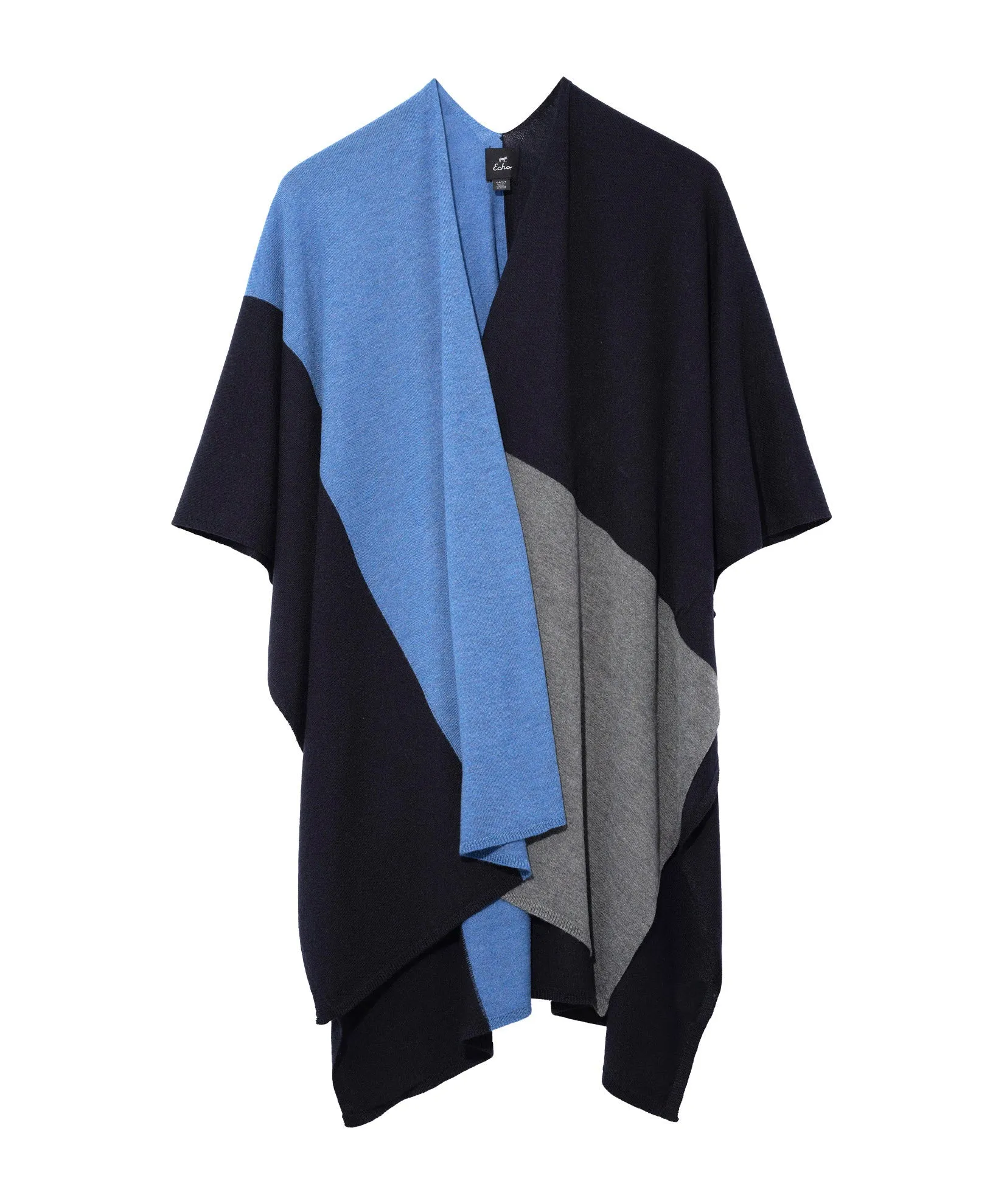 Essential Colorblock Ruana