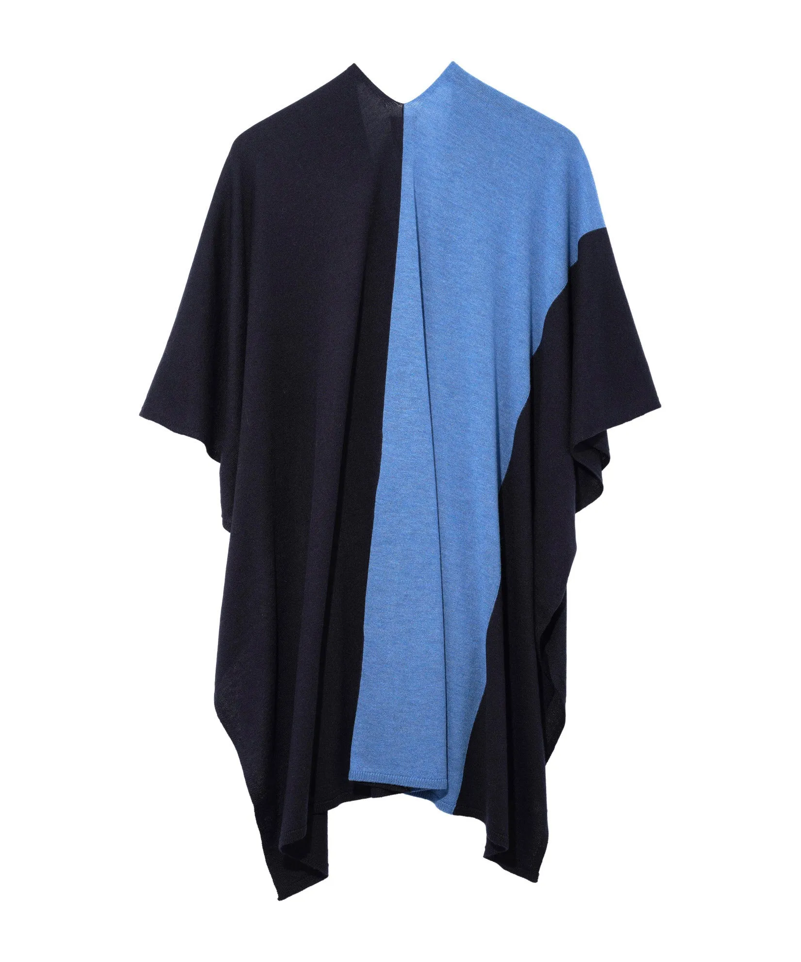 Essential Colorblock Ruana