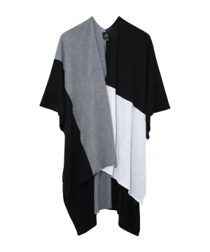 Essential Colorblock Ruana