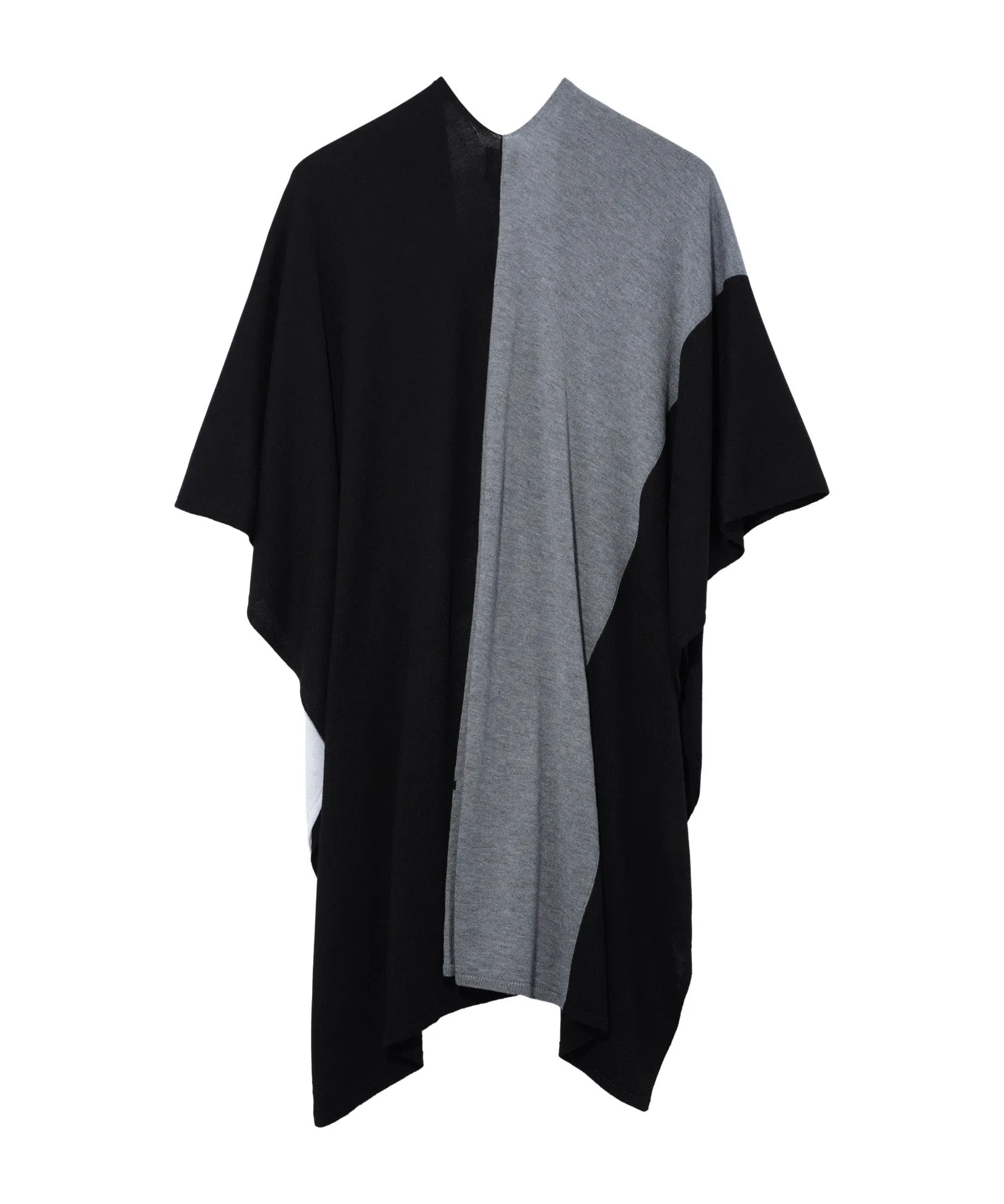 Essential Colorblock Ruana