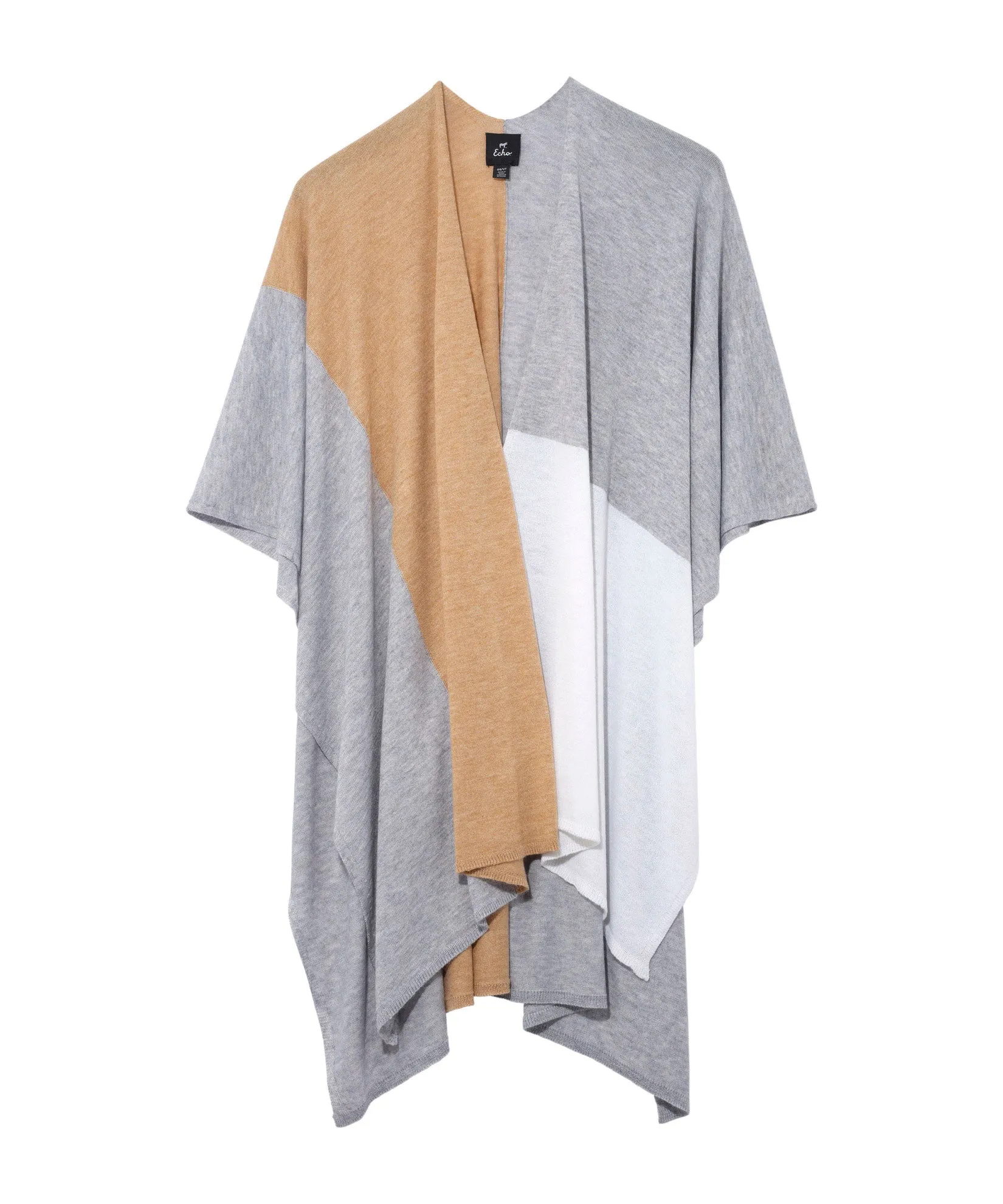 Essential Colorblock Ruana