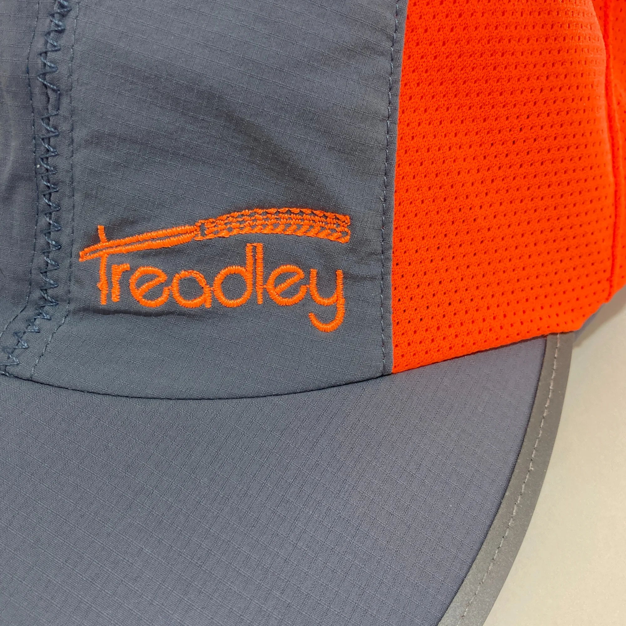 Explorer Bicycle Helmet Hat Grey & Orange