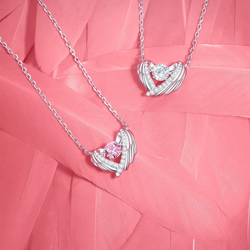 FANCIME "Angelic Pulse" Sterling Silver Necklace