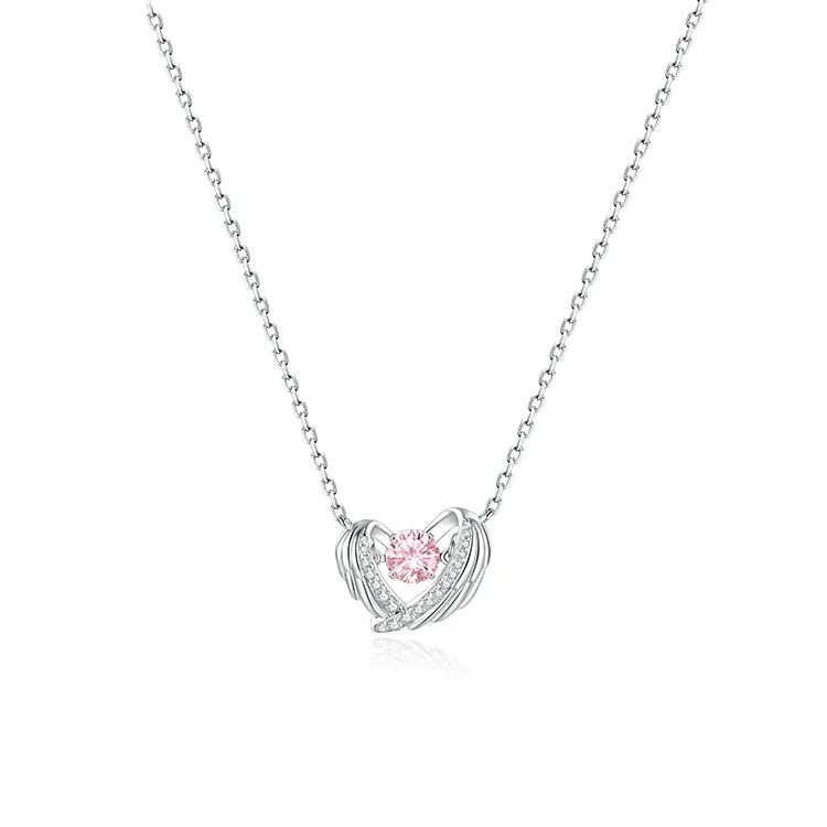 FANCIME "Angelic Pulse" Sterling Silver Necklace