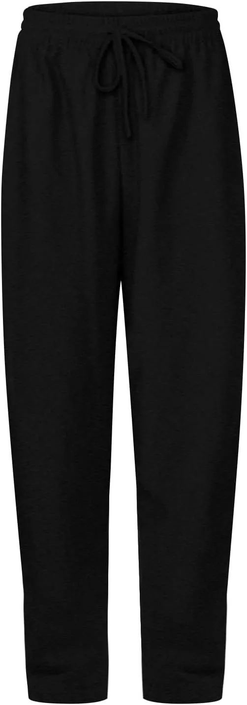 Fleece Lined Sweatpants Women Multi Pocket High Waist Cinch Bottom Jogger Pants Boyfriend Basic Cozy Cargo Sweat Pants