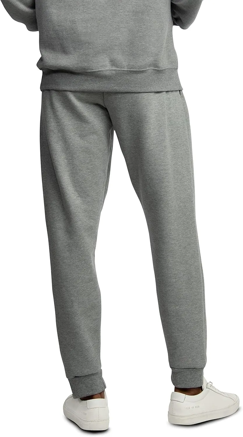 Fruit of the Loom Eversoft Fleece Joggers with Pockets, Relaxed Fit, Moisture Wicking, Breathable, Tapered Sweatpants