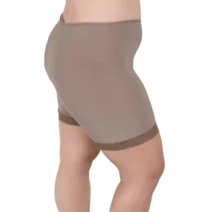 Fusion Moisture Wicking Anti Chafing Shortlette Slipshort 7" | Toast