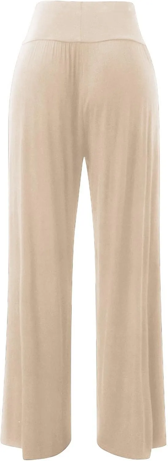 FZVYD Women's Casual Loose Wide Leg Cozy Pants Yoga Sweatpants Comfy High Waisted Sports Athletic Lounge Pants with Pockets
