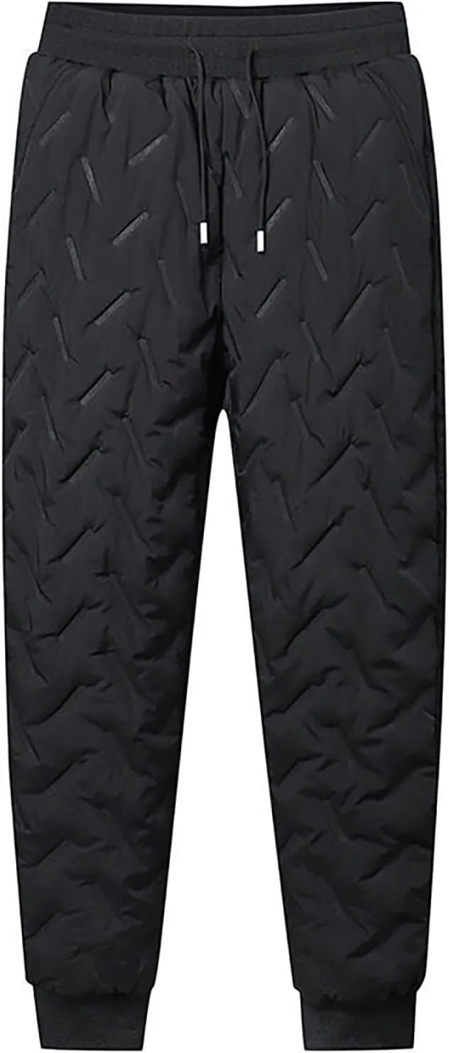 GIERIDUC Mens Cargo Sweatpants Mens Elasticated Waist Corduroy Trousers Extra Long Walking Trousers Best Sweat Pants for Men