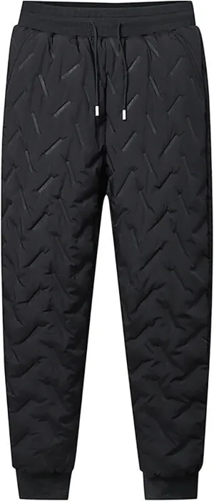 GIERIDUC Mens Cargo Sweatpants Mens Elasticated Waist Corduroy Trousers Extra Long Walking Trousers Best Sweat Pants for Men