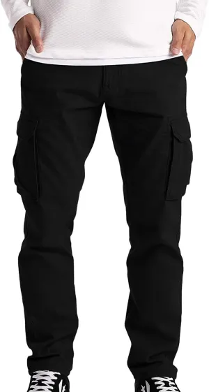 GIERIDUC Men's Essentials Fleece Sweatpants Big and Tall Mens Plaid Pants Best Lightweight Sweatpants Match MenS Wild Cargo