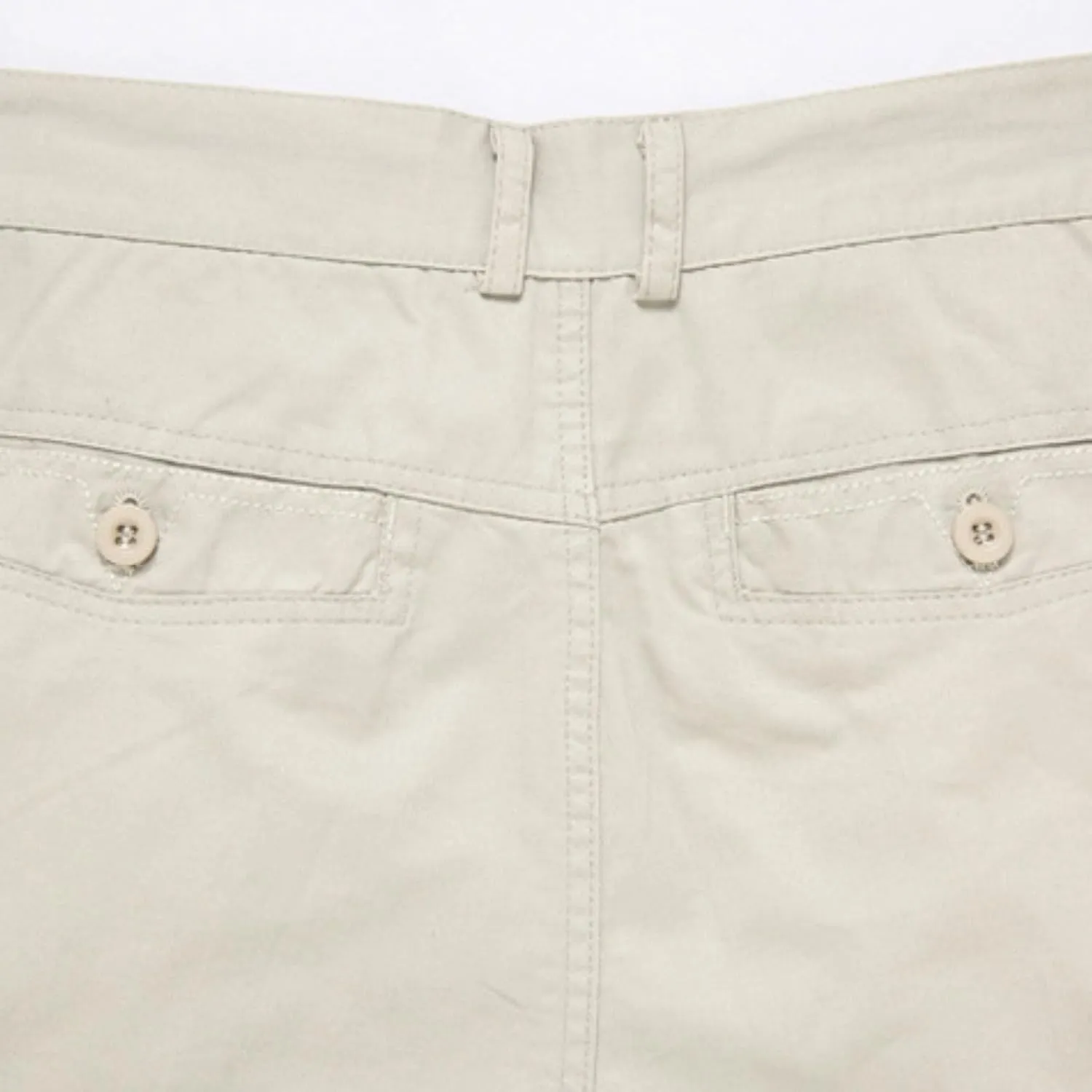 Golf Chino Shorts for Men Pleated Front Work Loose-Fit Solid Dress Shorts Lightweight Cotton Classic Short Pants