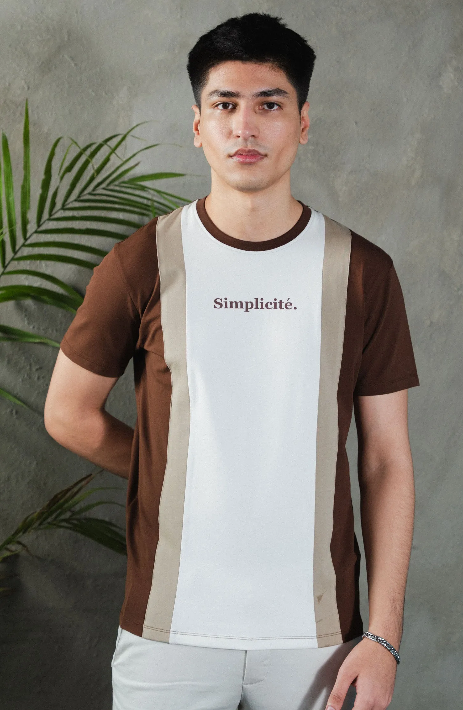 Half Sleeves Cross Tee