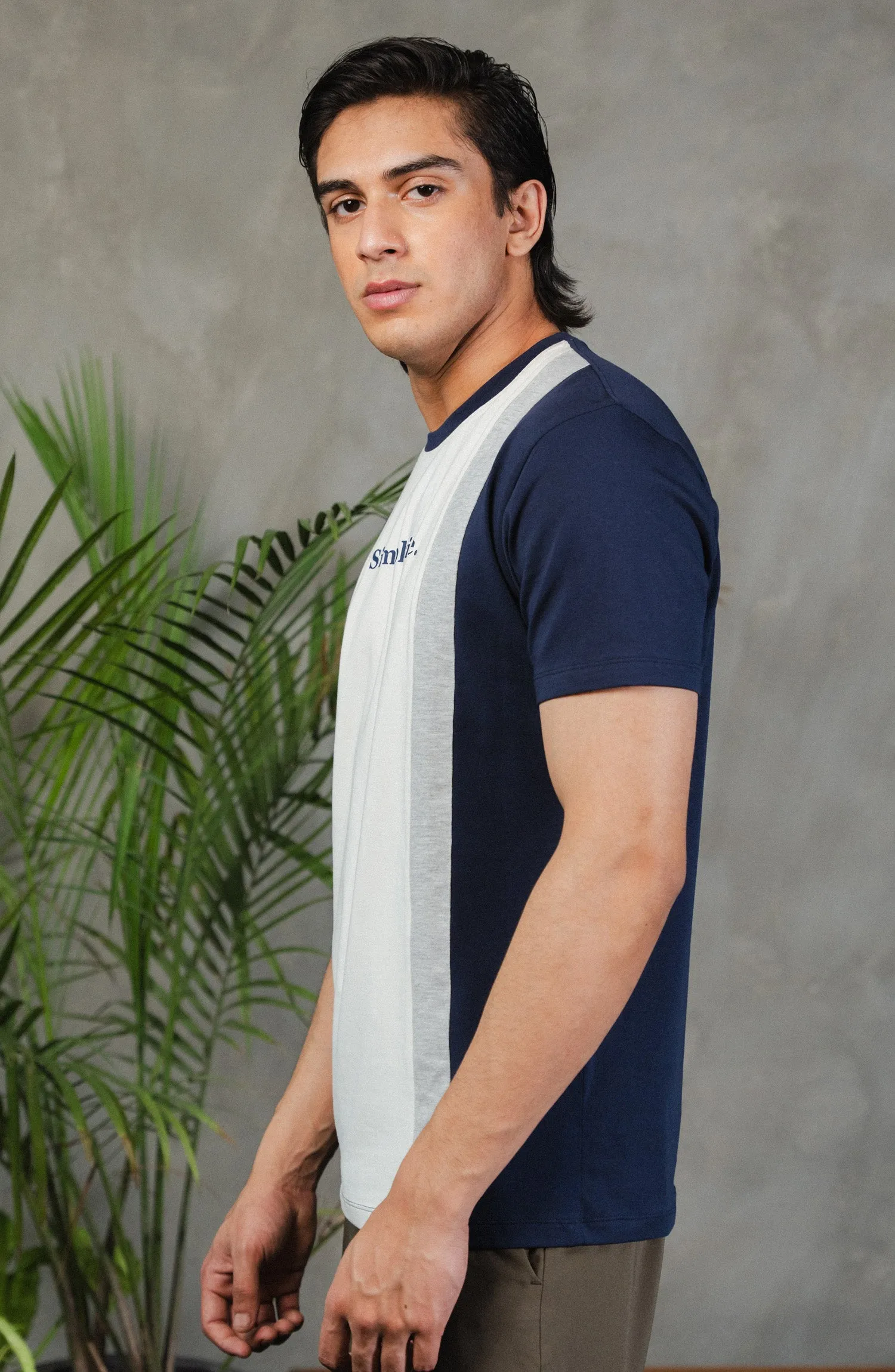 Half Sleeves Cross Tee