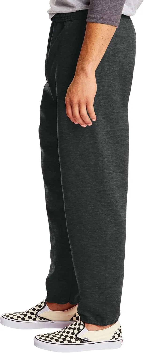 Hanes Men's Ecosmart Best Sweatpants, Athletic Lounge Pants with C"ed Cuffs