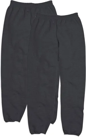Hanes Men's Ecosmart Best Sweatpants, Athletic Lounge Pants with C"ed Cuffs
