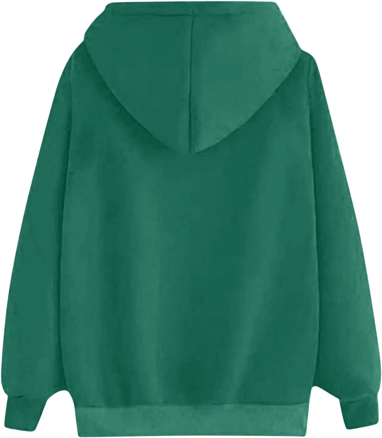 Heart Graphic Hoodie Women Casual Pullover Sweatshirt Drawstring Pocket Relaxed Long Sleeve Soft Streetwear