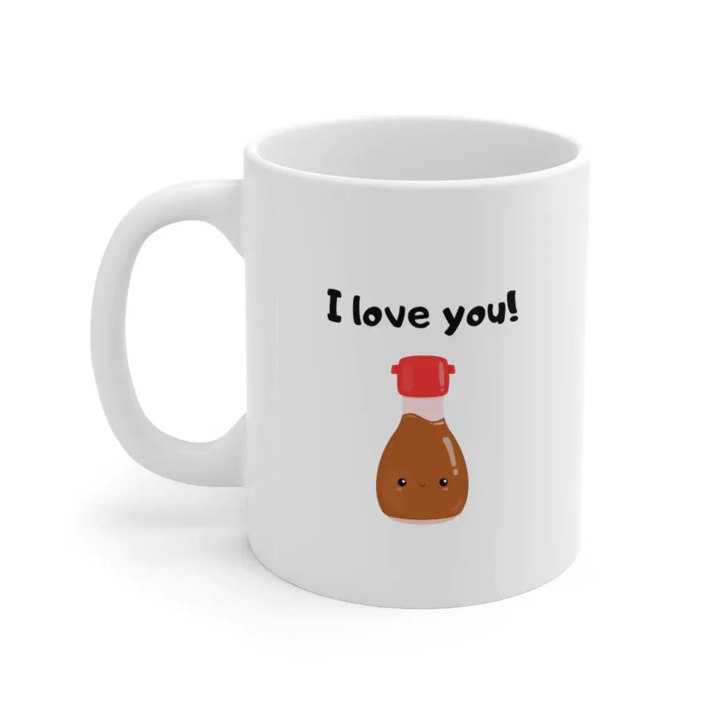 I Love You Soy Much Matching Couple Mugs