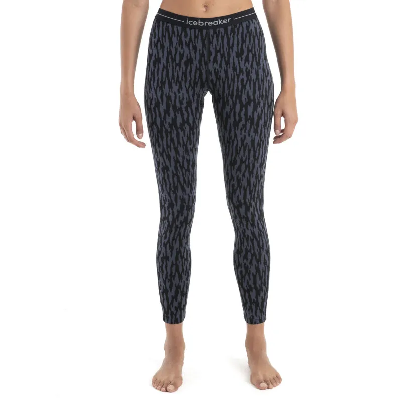 Icebreaker Women's Merino 260 Vertex Leggings Glacial Flow