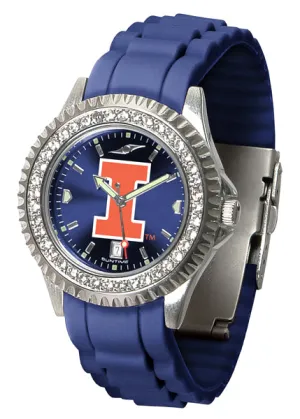 Illinois Fighting Illini Sparkle Ladies Watch