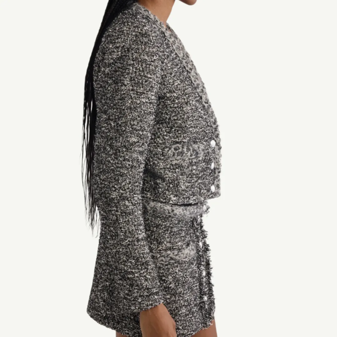 Isabel Marant Gwendoline Jacket - Black/Ecru