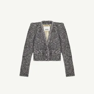 Isabel Marant Gwendoline Jacket - Black/Ecru