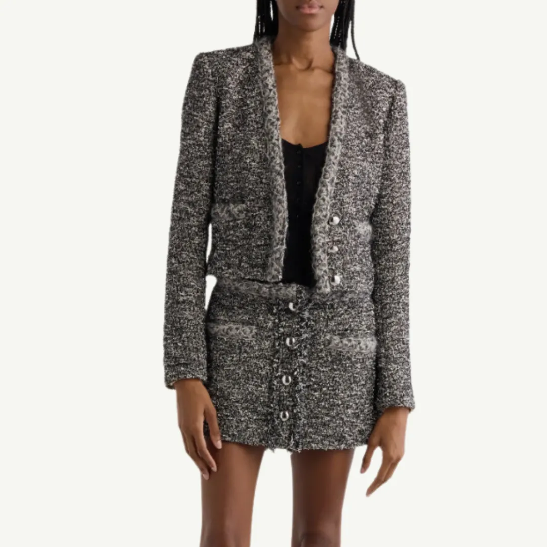 Isabel Marant Gwendoline Jacket - Black/Ecru