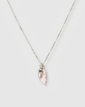 Izoa Kids BFF Necklace Sterling Silver