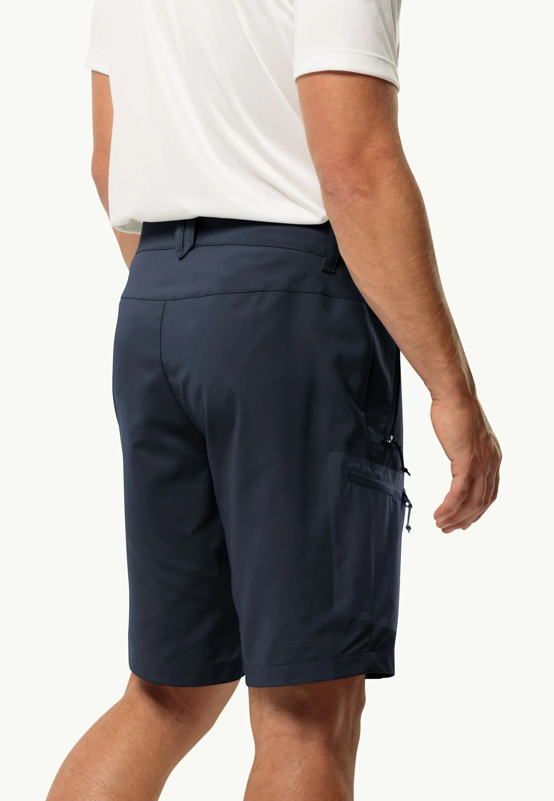 Jack Wolfskin Active Track Shorts Mens Night Blue