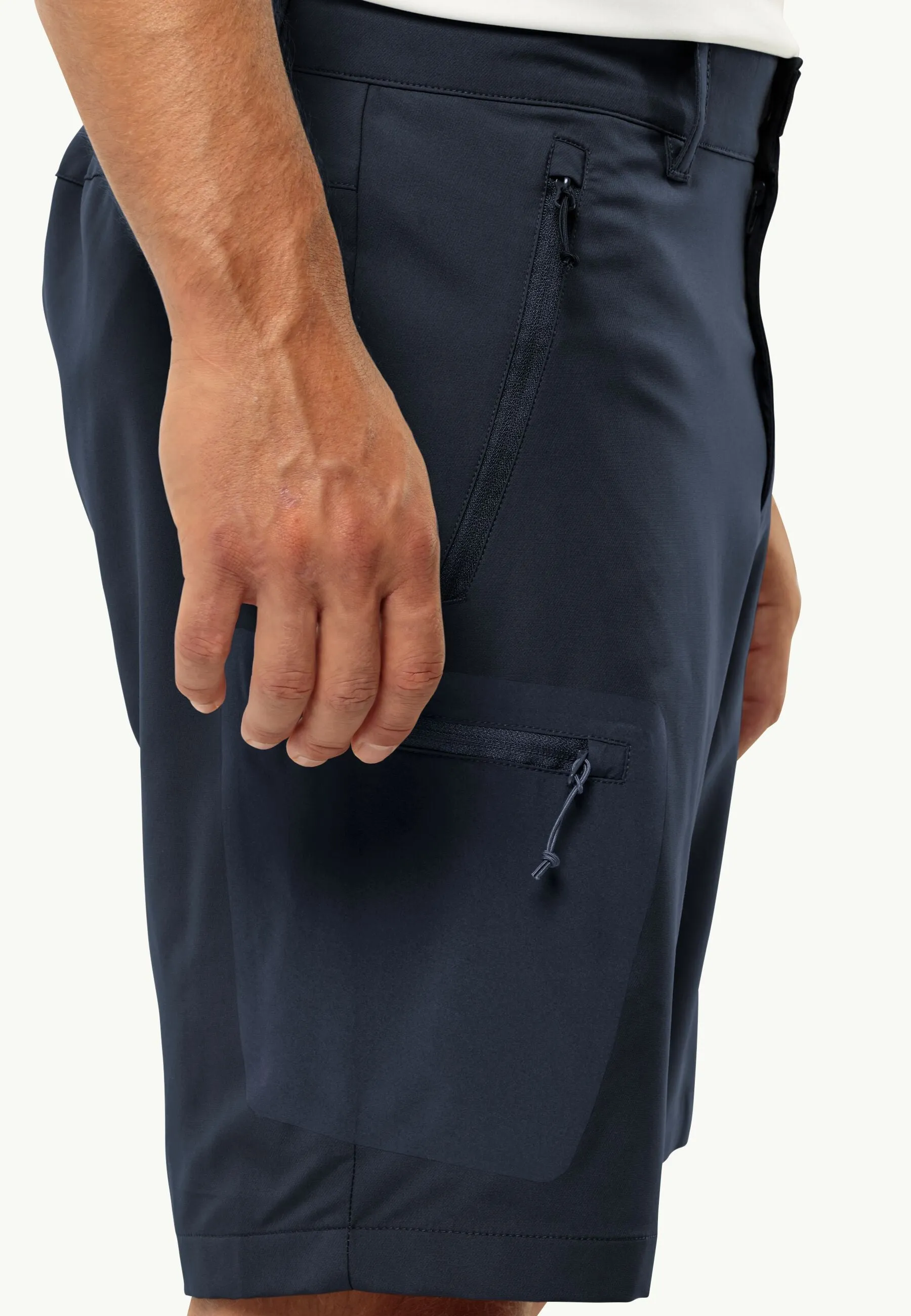 Jack Wolfskin Active Track Shorts Mens Night Blue