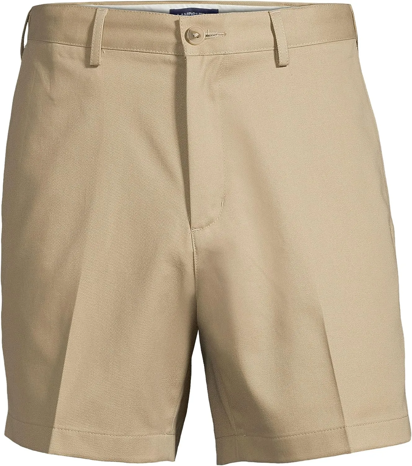 Lands' End Men's Comfort Waist 6" No Iron Chino Shorts