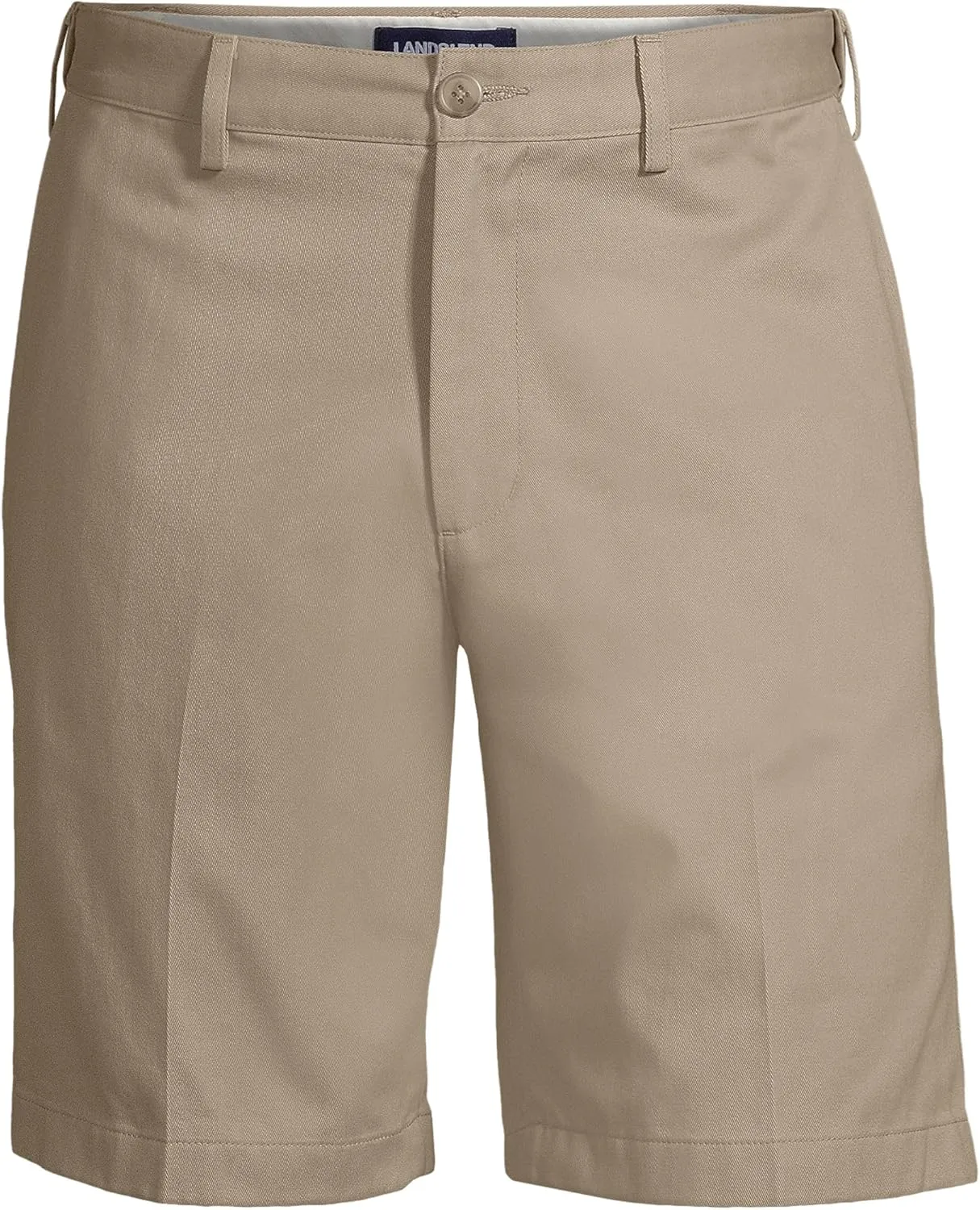 Lands' End Men's Comfort Waist 9" No Iron Chino Shorts