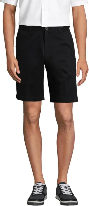 Lands' End Men's Comfort Waist 9" No Iron Chino Shorts