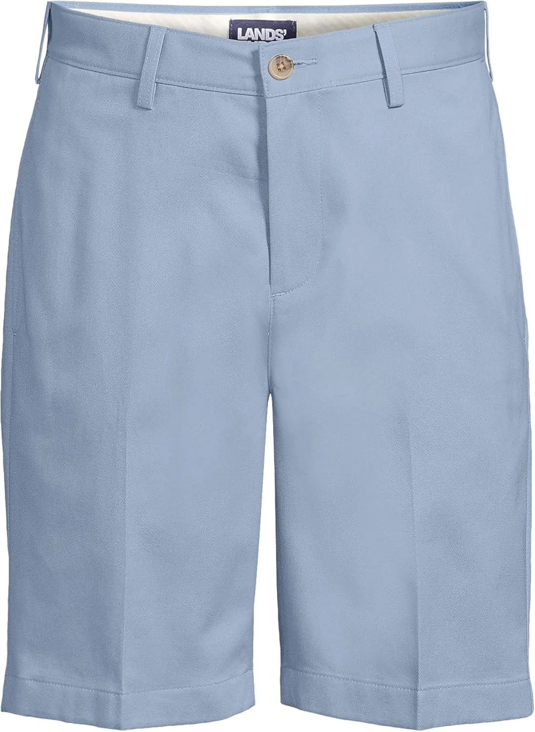 Lands' End Men's Comfort Waist 9" No Iron Chino Shorts