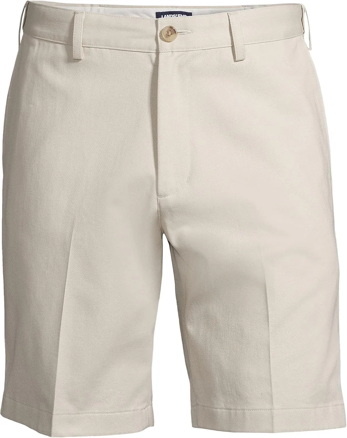 Lands' End Men's Comfort Waist 9" No Iron Chino Shorts