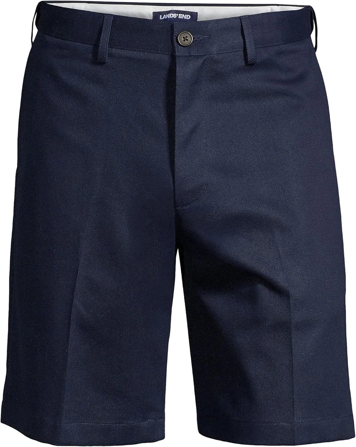 Lands' End Men's Comfort Waist 9" No Iron Chino Shorts