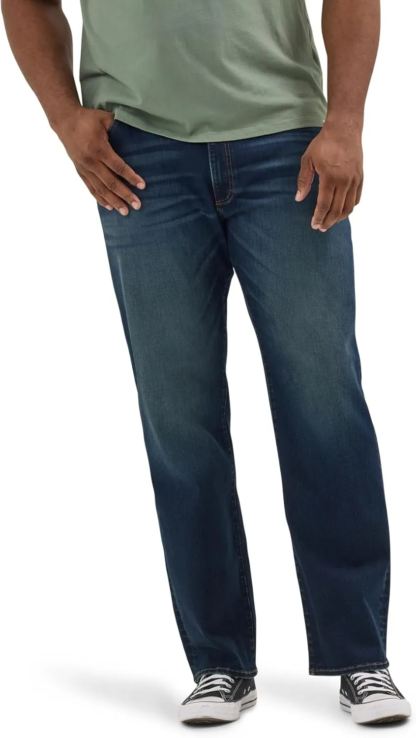 Lee Men's Big & Tall Extreme Motion Relaxed Straight Jean
