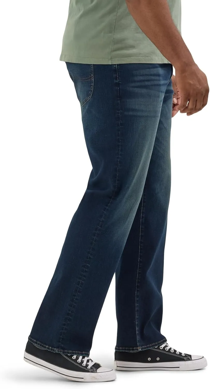 Lee Men's Big & Tall Extreme Motion Relaxed Straight Jean