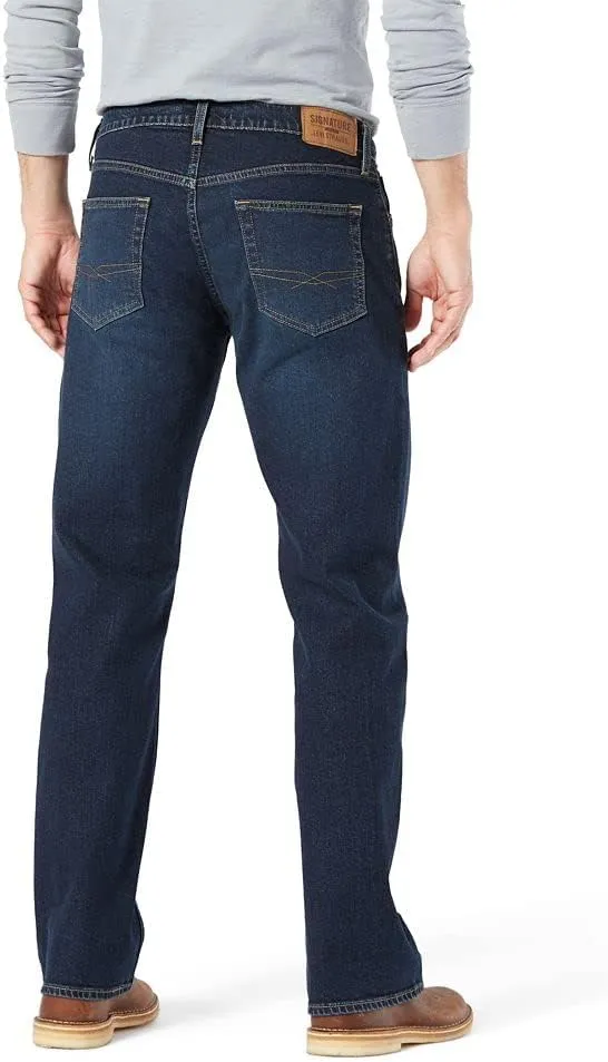 Levi Strauss Signature Gold Men's Relaxed Fit Flex Jeans (Available in Big & Tall)