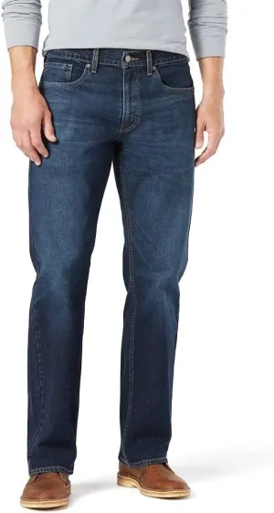 Levi Strauss Signature Gold Men's Relaxed Fit Flex Jeans (Available in Big & Tall)