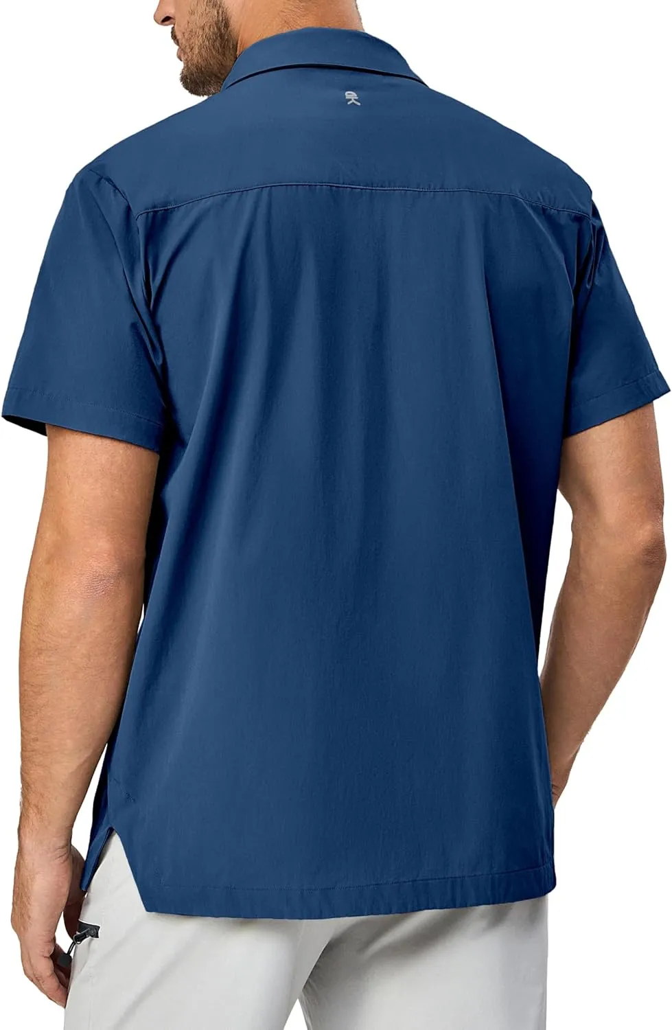 Little Donkey Andy Men's Lightweight Quick Dry Shirts for Hiking Travel Breathable UPF50 Relaxed Fit