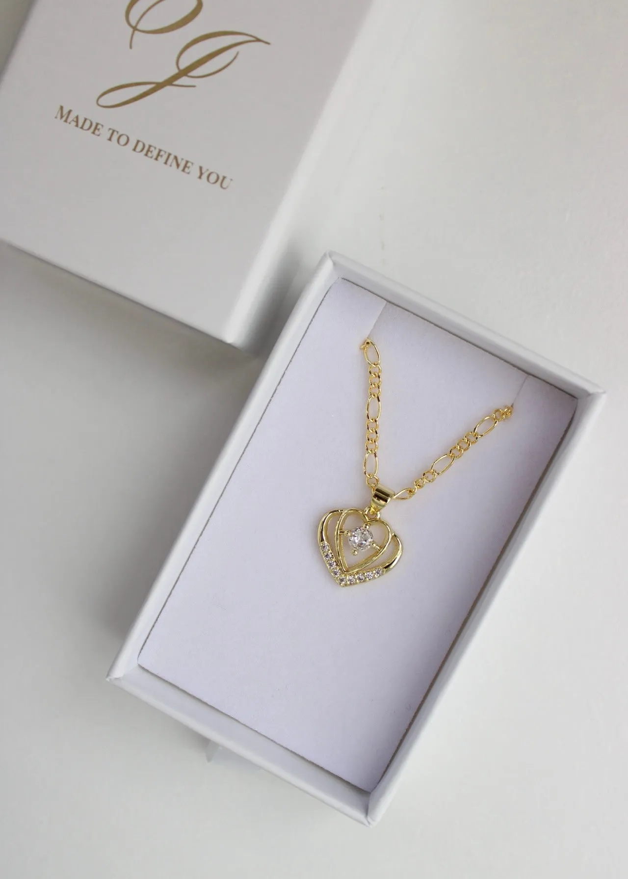 Love Dearly Heart Necklace