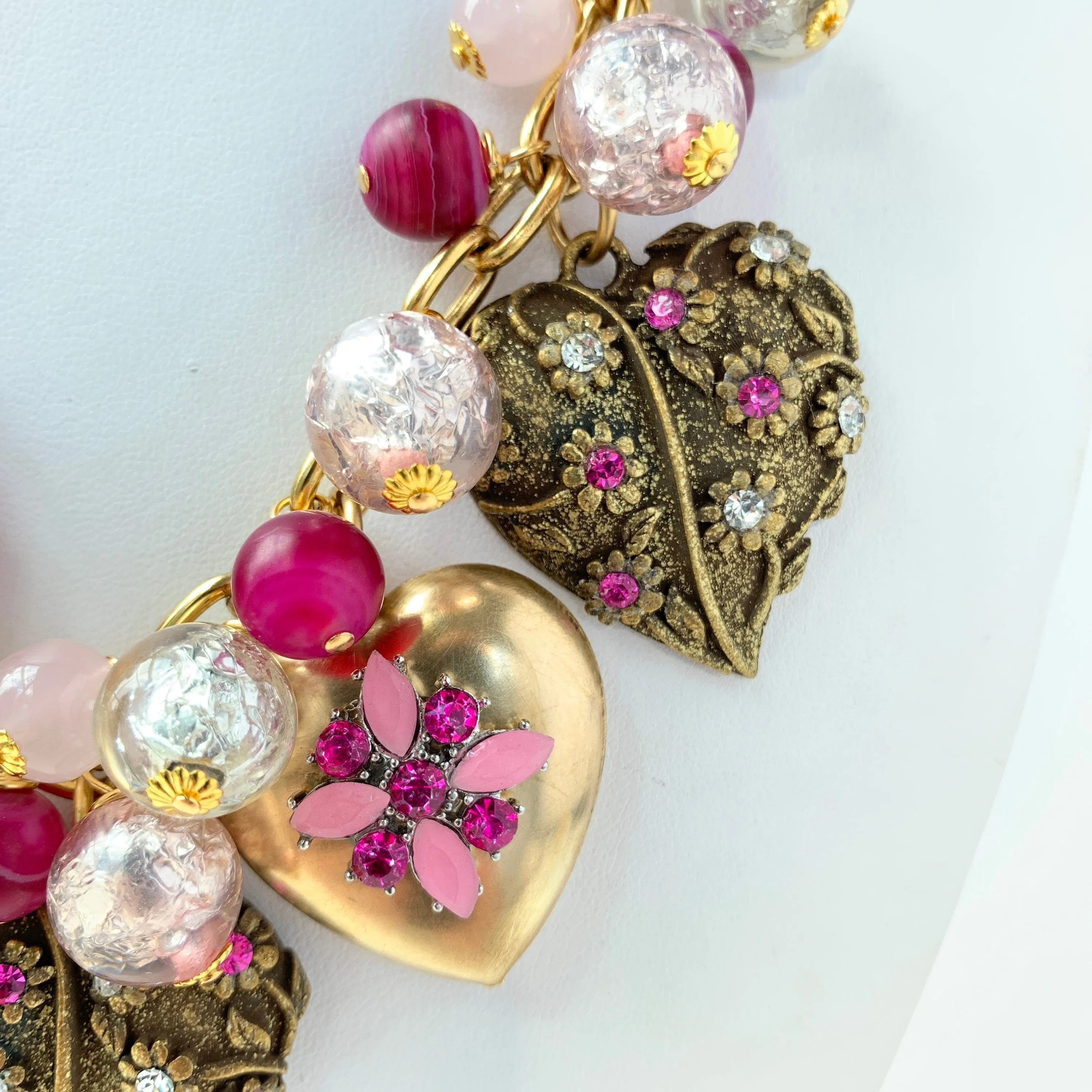 Love Letter Heart Locket Necklace