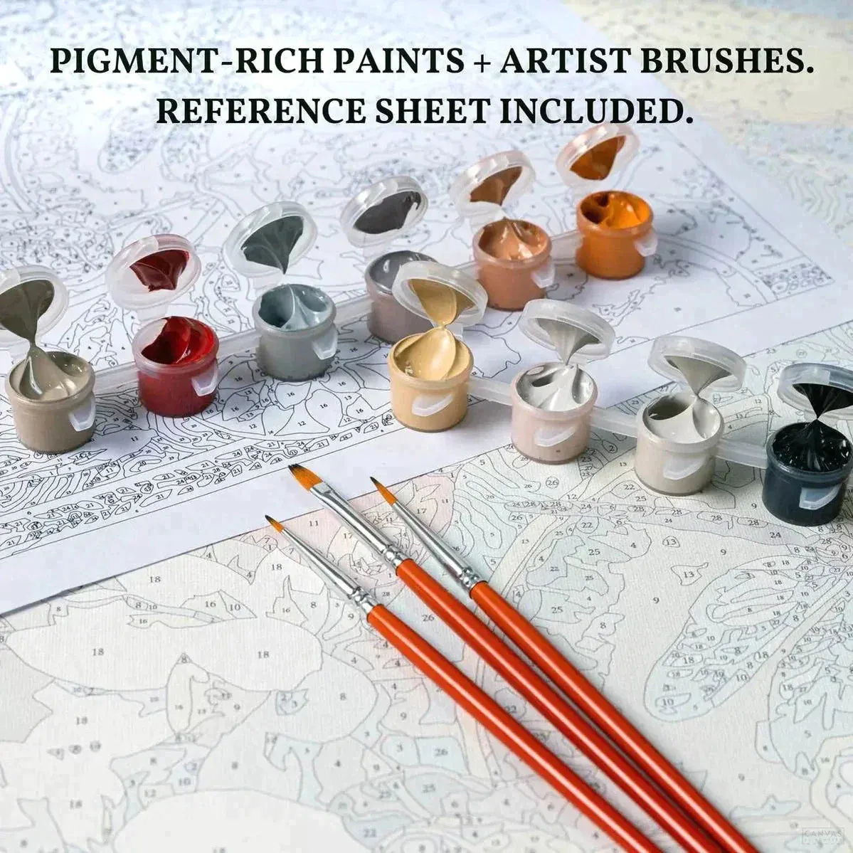 Magical Easter Wonderland - Paint by Numbers