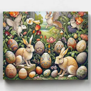 Magical Easter Wonderland - Paint by Numbers