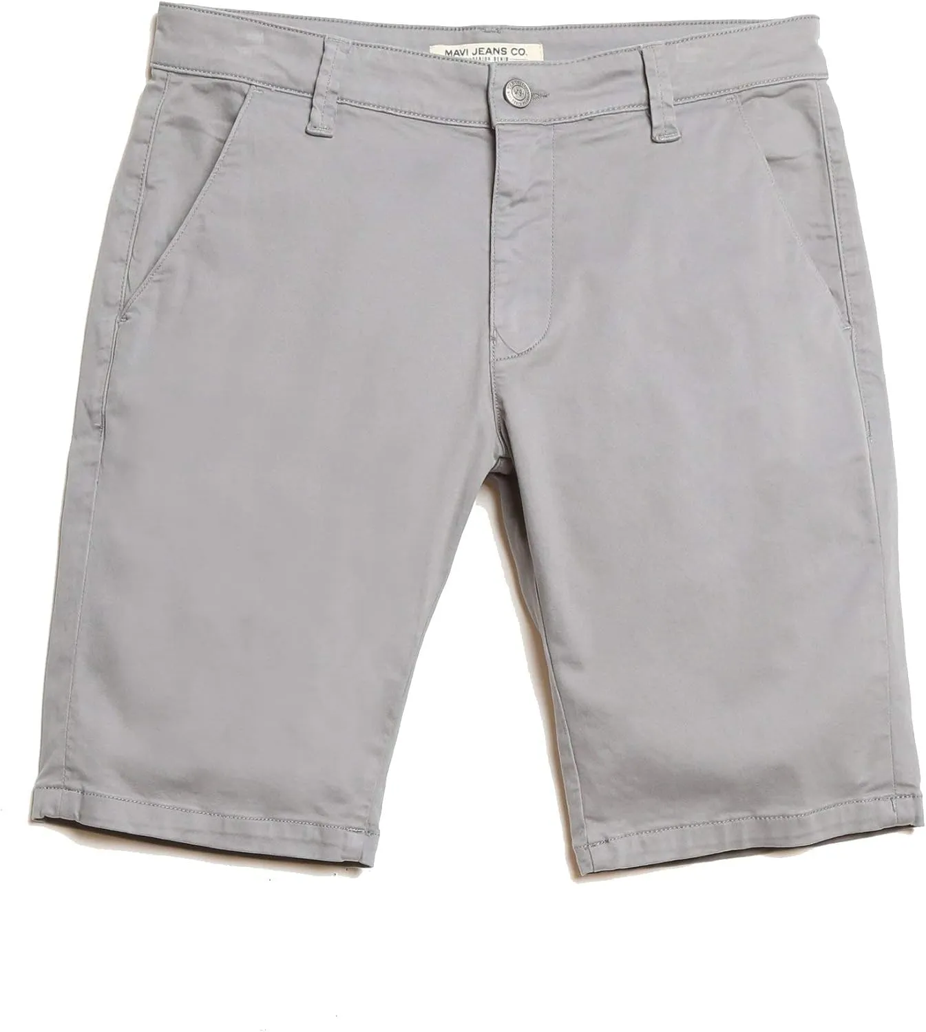 Mavi Men's Jacob Mid Rise Slim Twill Shorts