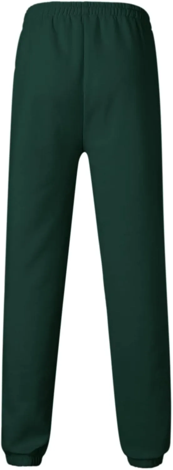 Mens Autumn and Winter High Street Fashion Loose Pants Fleece Lined Sweatpants Active Outdoor Sports Jogger Pants