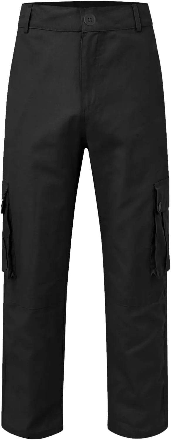 Men's Cargo Pants Casual Multi Pockets Twill Chino Pants Athletic Sweatpant Loose-Fit Classic Lightweight Daily Wear