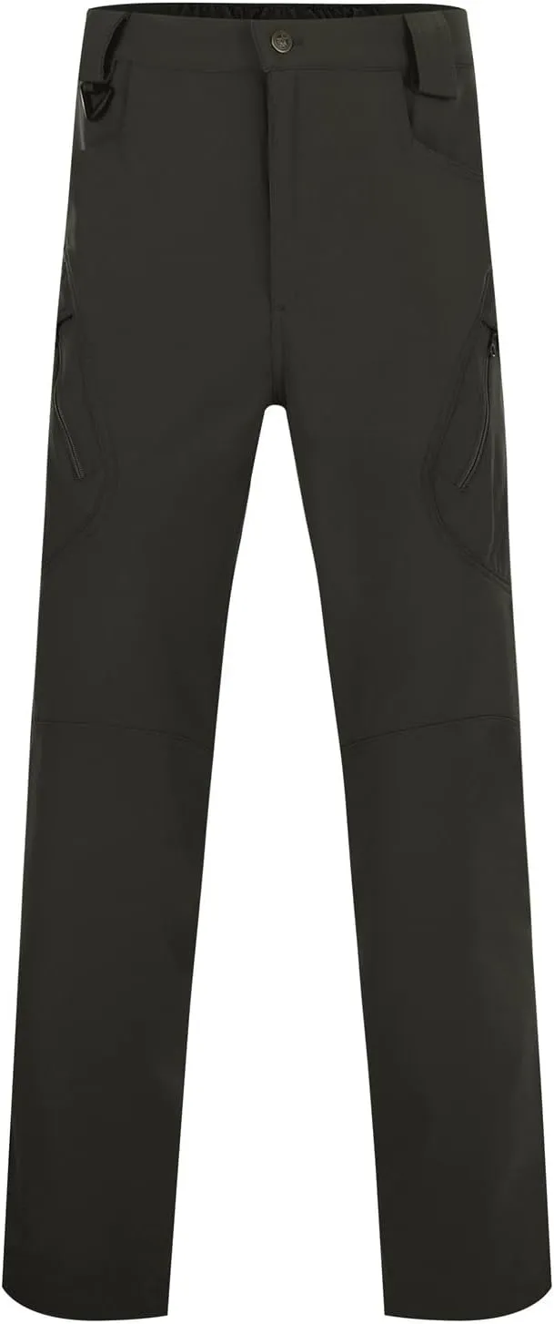 Mens Casual Cargo Pants Tactical Workout Sport Pants Multi-Pocket Straight Leg Trousers Running Joggers